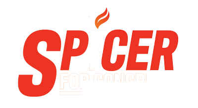 vot for lavern spicer campaign logo